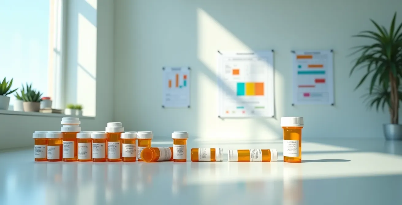 Visual comparison of treatment pathways showing traditional trial-and-error approach versus precision medicine guided approach